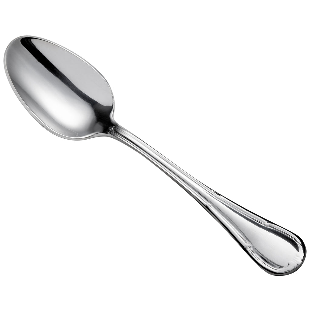 Oneida B022SADF Titian 4 1/4" 18/0 Heavy Weight Stainless Steel A.D. Coffee Spoon - 12/Pack