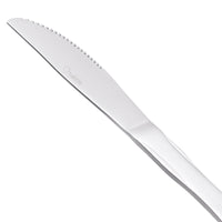 Acopa Delmont 8 5/8" 18/0 Stainless Steel Medium Weight Dinner Knife - 12/Pack