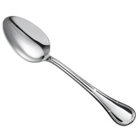 Oneida B022STBF Titian 8" 18/0 Heavy Weight Stainless Steel Tablespoon / Serving Spoon - 12/Pack