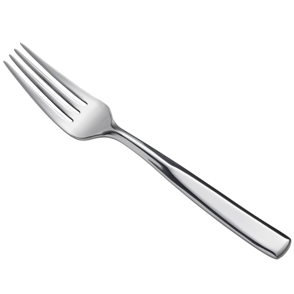 Oneida B443FDEF Tidal 7 1/8" 18/0 Heavy Weight Stainless Steel Salad / Dessert Fork - 12/Pack