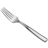 Oneida B443FDEF Tidal 7 1/8" 18/0 Heavy Weight Stainless Steel Salad / Dessert Fork - 12/Pack