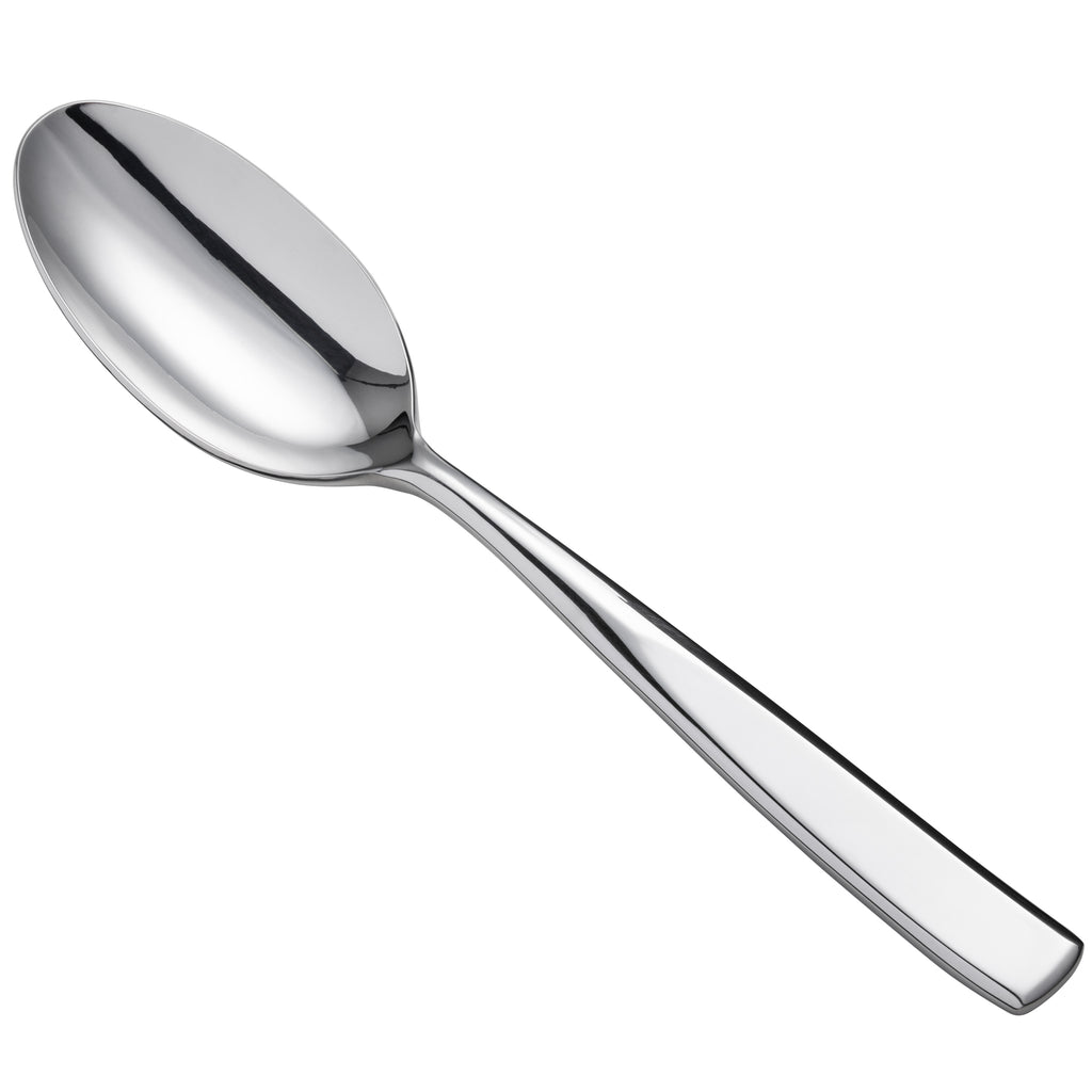 Oneida B443STBF Tidal 8 1/2" 18/0 Heavy Weight Stainless Steel Tablespoon / Serving Spoon - 12/Pack