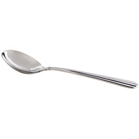 Acopa Harmony 6 7/8" 18/8 Stainless Steel Extra Heavy Weight Bouillon Spoon - 12/Pack