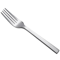 Oneida B449FDEF Chef's Table Satin 7 1/4" 18/0 Stainless Steel Heavy Weight Dessert / Salad Fork - 12/Pack