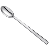 Oneida B449SITF Chef's Table Satin 7 1/2" 18/0 Stainless Steel Heavy Weight Iced Tea Spoon - 12/Pack