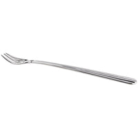 Acopa Harmony 6" 18/8 Stainless Steel Extra Heavy Weight Oyster / Appetizer / Cocktail Fork - 12/Pack