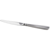 Acopa Harmony 9 1/2" 18/8 Stainless Steel Extra Heavy Weight Dinner Knife - 12/Pack