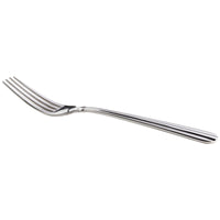Acopa Harmony 7 11/16" 18/8 Stainless Steel Extra Heavy Weight European Table Fork - 12/Pack