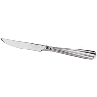 Acopa Harmony 9 3/8" 18/8 Stainless Steel Extra Heavy Weight Steak Knife - 12/Pack