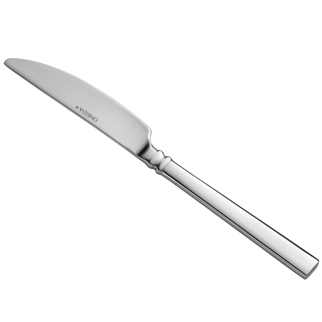 Oneida B600KBVF Shaker 7" 18/0 Heavy Weight Stainless Steel Butter Knife - 12/Pack