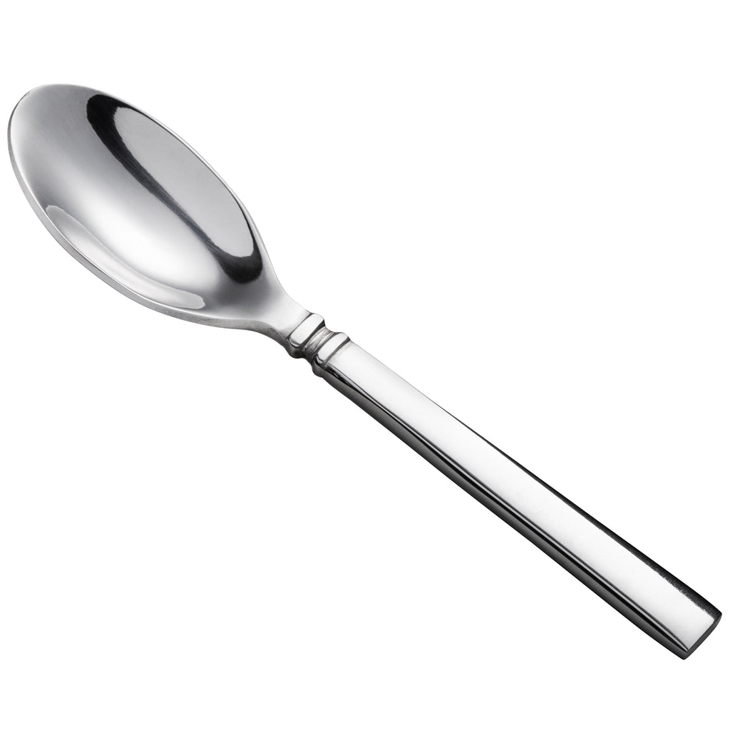Oneida B600SADF Shaker 4 1/2" 18/0 Heavy Weight Stainless Steel Demitasse Spoon - 12/Pack