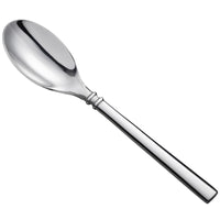 Oneida B600SDEF Shaker 7" 18/0 Heavy Weight Stainless Steel Oval Soup Spoon - 12/Pack