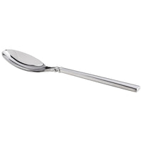 Oneida B600SDEF Shaker 7" 18/0 Heavy Weight Stainless Steel Oval Soup Spoon - 12/Pack