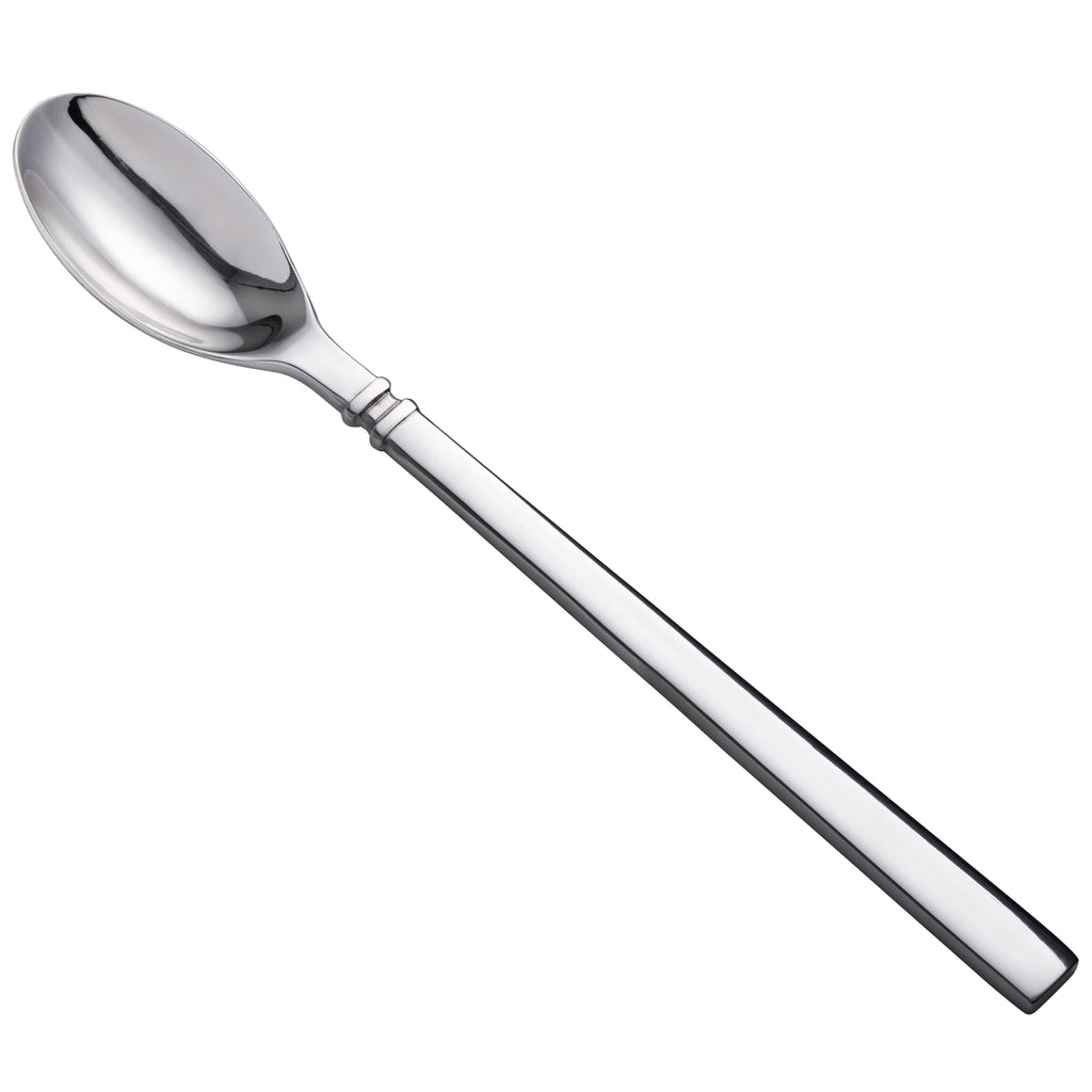 Oneida B600SITF Shaker 7 3/8" 18/0 Heavy Weight Stainless Steel Iced Tea Spoon - 12/Pack