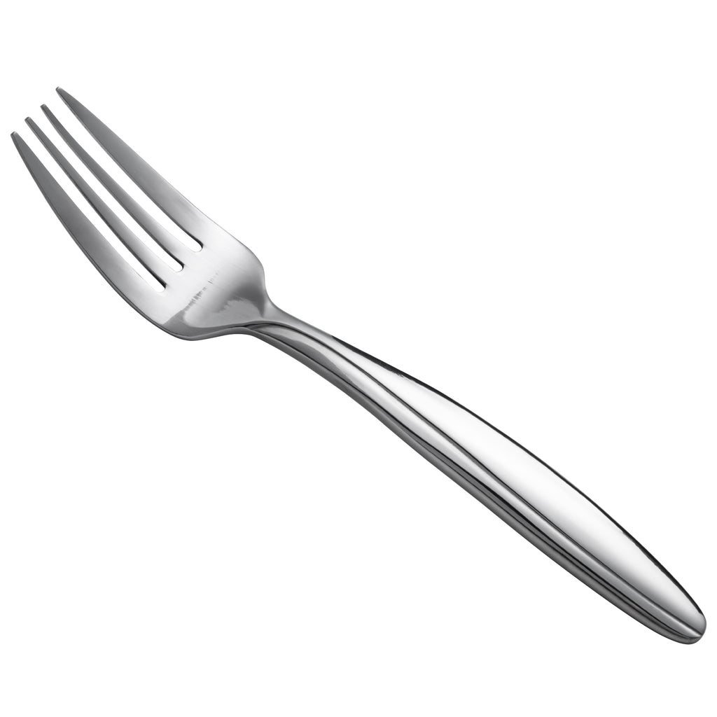 Oneida B636FDEF Glissade 7" 18/0 Heavy Weight Stainless Steel Salad Fork - 12/Pack