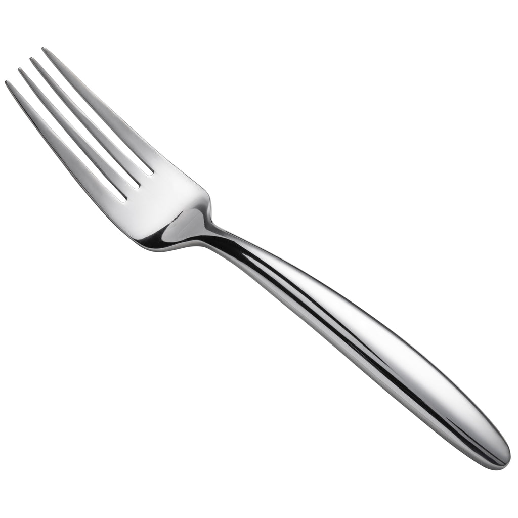 Oneida B636FDIF Glissade 8 1/4" 18/0 Heavy Weight Stainless Steel European Table Fork - 12/Pack