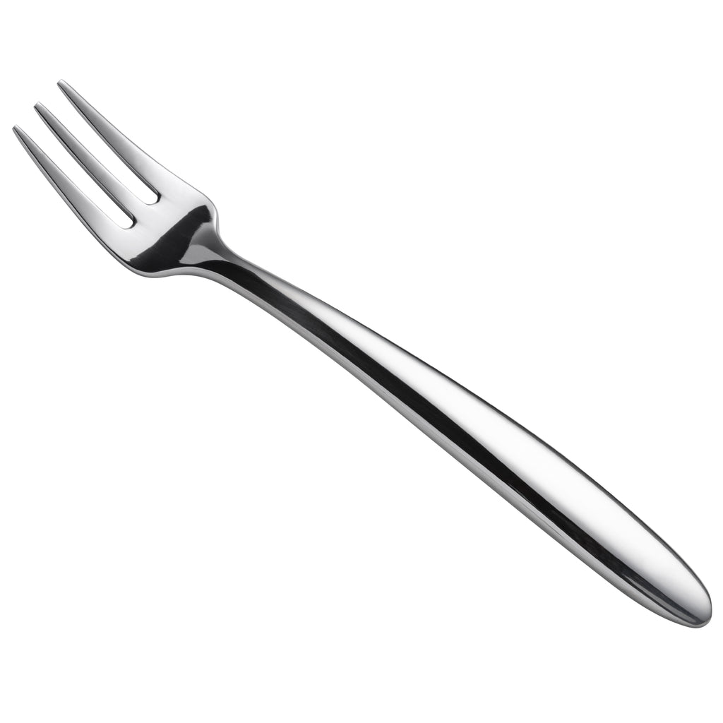 Oneida B636FOYF Glissade 6 1/2" 18/0 Heavy Weight Stainless Steel Oyster Fork - 12/Pack