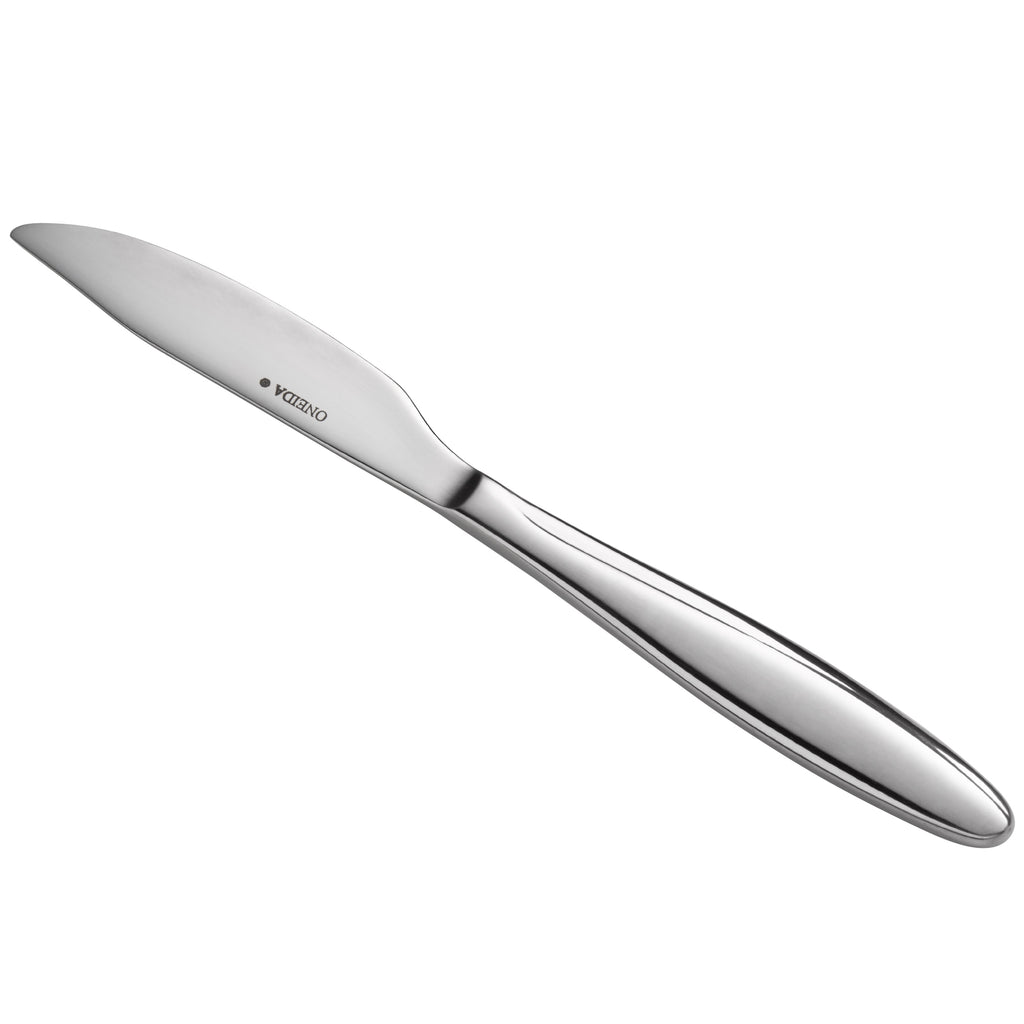 Oneida B636KBVF Glissade 7" 18/0 Heavy Weight Stainless Steel Butter Knife - 12/Pack