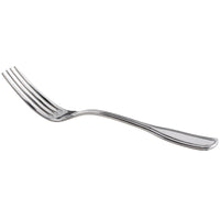 Acopa Scottdale 8" 18/8 Stainless Steel Extra Heavy Weight European Table Fork - 12/Pack
