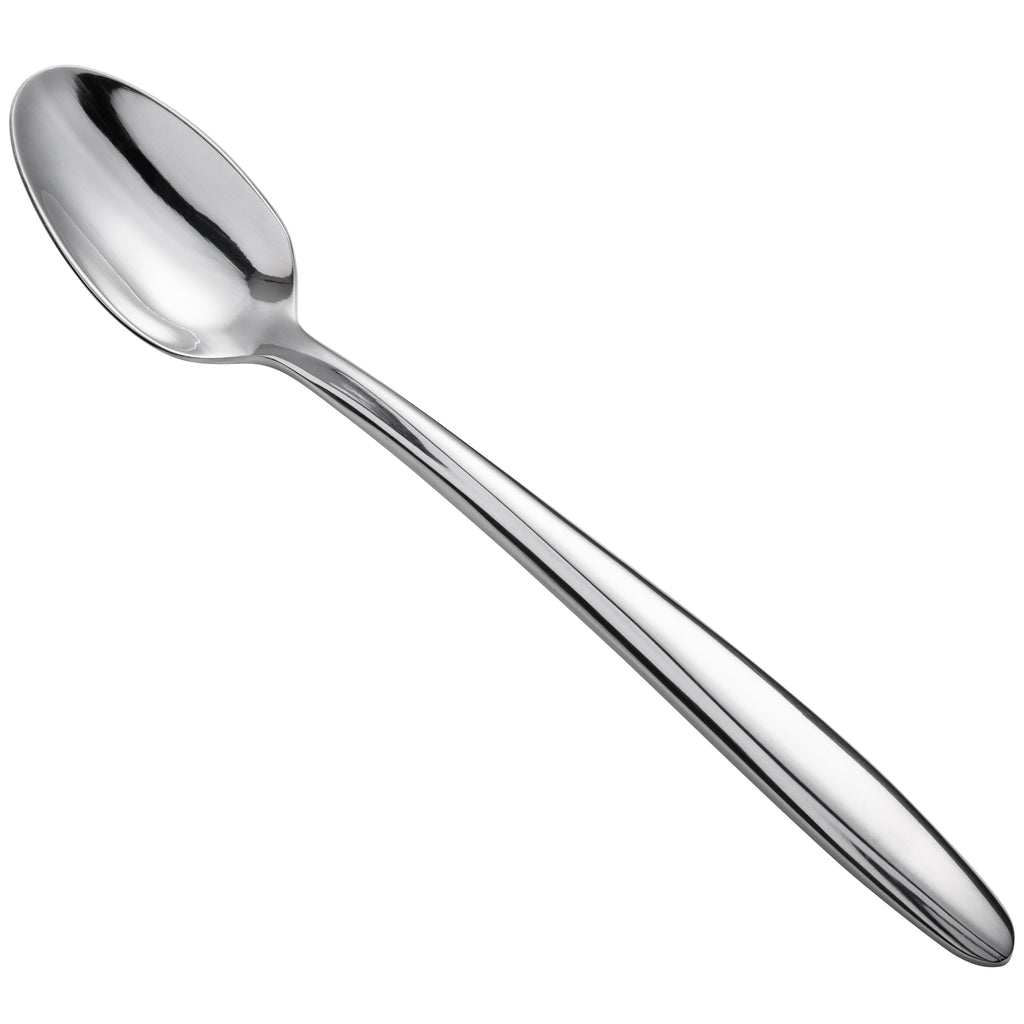 Oneida B636SITF Glissade 7 3/8" 18/0 Heavy Weight Stainless Steel Iced Tea Spoon - 12/Pack