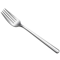 Oneida T673FDEF Quantum 7 1/2" 18/10 Stainless Steel Extra Heavy Weight Salad / Dessert Fork - 12/Pack