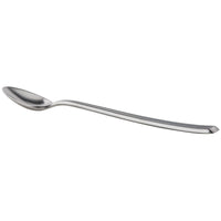 Master's Gauge by World Tableware 946 021 Santorini Satin 7 1/2" 18/10 Stainless Steel Extra Heavy Weight Iced Tea Spoon - 12/Pack