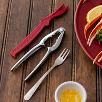 Choice Cocktail / Oyster Fork, Lobster Cracker, and Seafood Sheller 36-Piece Set