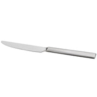 Oneida B449KDTF Chef's Table Satin 9 1/2" 18/0 Stainless Steel Heavy Weight Dinner Knife - 12/Pack