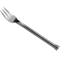 Oneida B582FOYF Wyatt 6" 18/0 Stainless Steel Heavy Weight Oyster / Cocktail Fork - 12/Pack