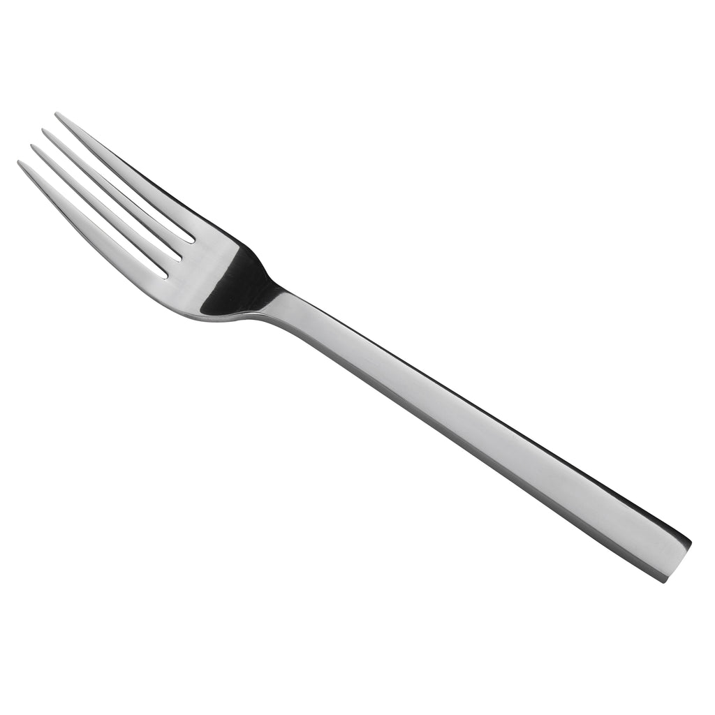 Oneida B678FDNF Chef's Table Mirror 7 7/8" 18/0 Stainless Steel Heavy Weight Dinner Fork - 12/Pack