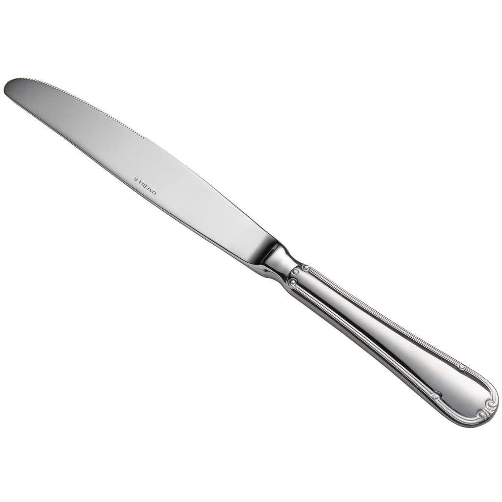 Oneida B022KPTF Titian 9 1/2" 18/0 Heavy Weight Stainless Steel Table Knife - 12/Pack