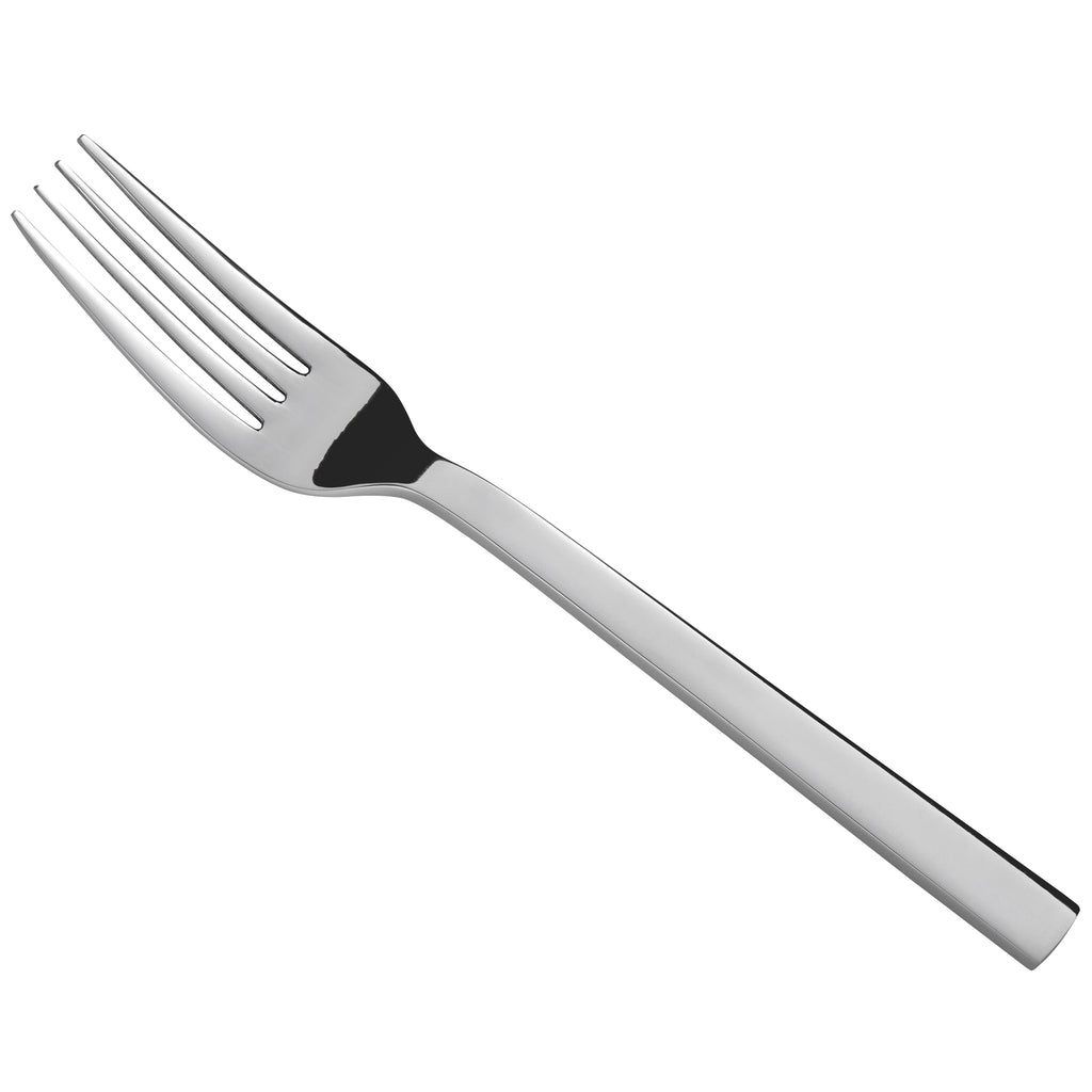 Oneida B678FDIF Chef's Table Mirror 9 1/8" 18/0 Stainless Steel Heavy Weight European Dinner Fork - 12/Pack