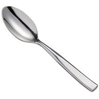 Oneida B443SADF Tidal 4 1/2" 18/0 Heavy Weight Stainless Steel Demitasse / Coffee Spoon - 12/Pack