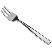 Oneida B443FOYF Tidal 5 1/4" 18/0 Heavy Weight Stainless Steel Oyster / Cocktail Fork - 12/Pack