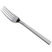 Oneida B449FDIF Chef's Table Satin 9" 18/0 Stainless Steel Heavy Weight European Dinner Fork - 12/Pack