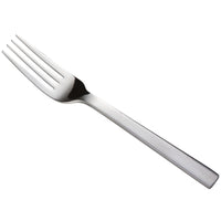 Oneida B449FDNF Chef's Table Satin 8" 18/0 Stainless Steel Heavy Weight Dinner Fork - 12/Pack