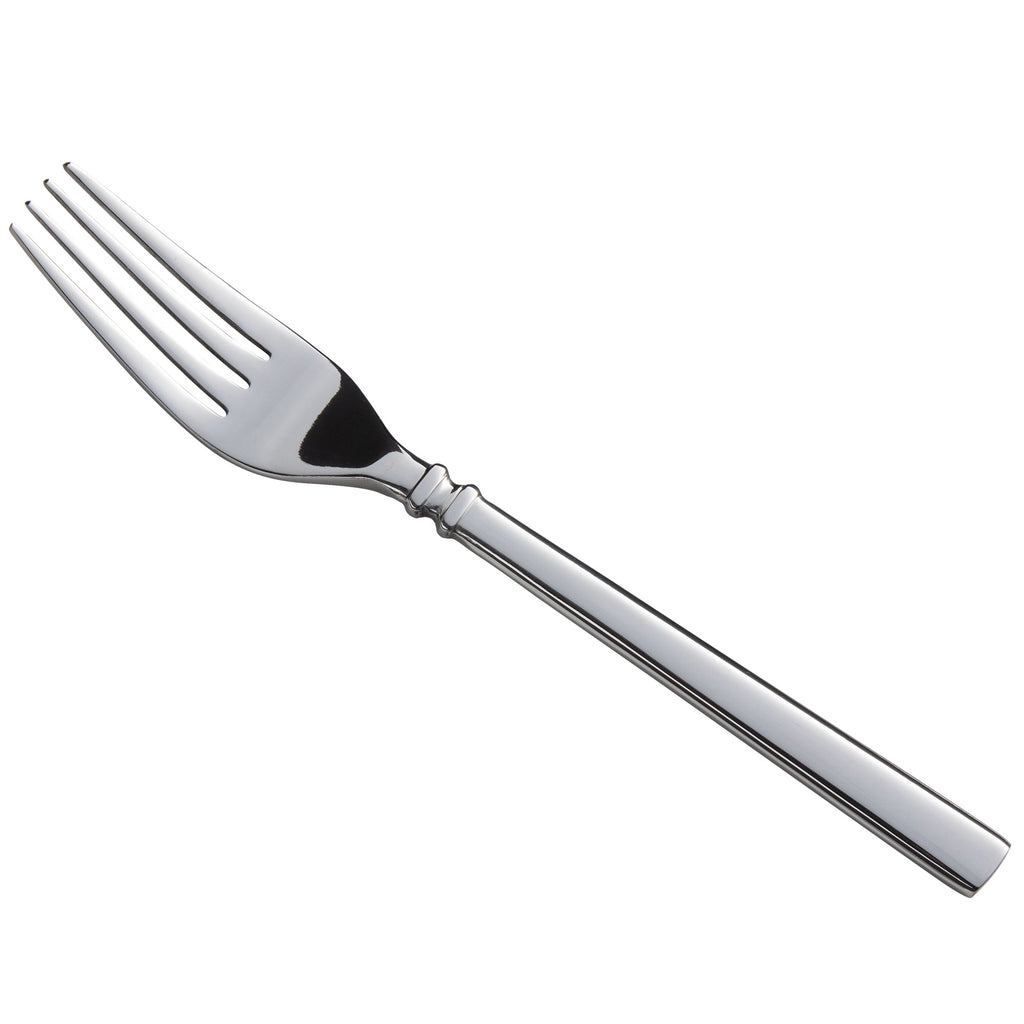Oneida B600FDIF Shaker 8 1/4" 18/0 Heavy Weight Stainless Steel European Table Fork - 12/Pack