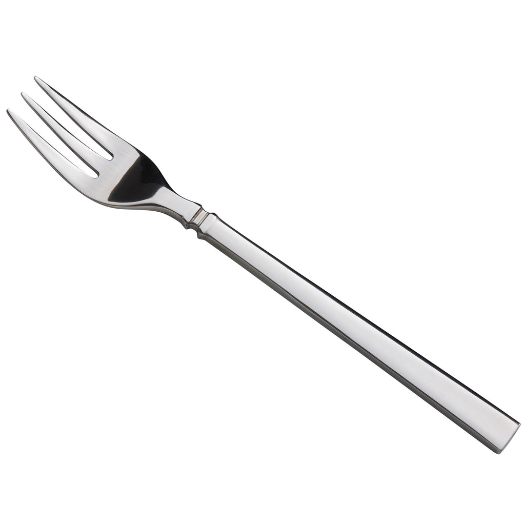 Oneida B600FOYF Shaker 6" 18/0 Heavy Weight Stainless Steel Oyster Fork - 12/Pack