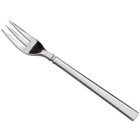 Oneida B600FOYF Shaker 6" 18/0 Heavy Weight Stainless Steel Oyster Fork - 12/Pack