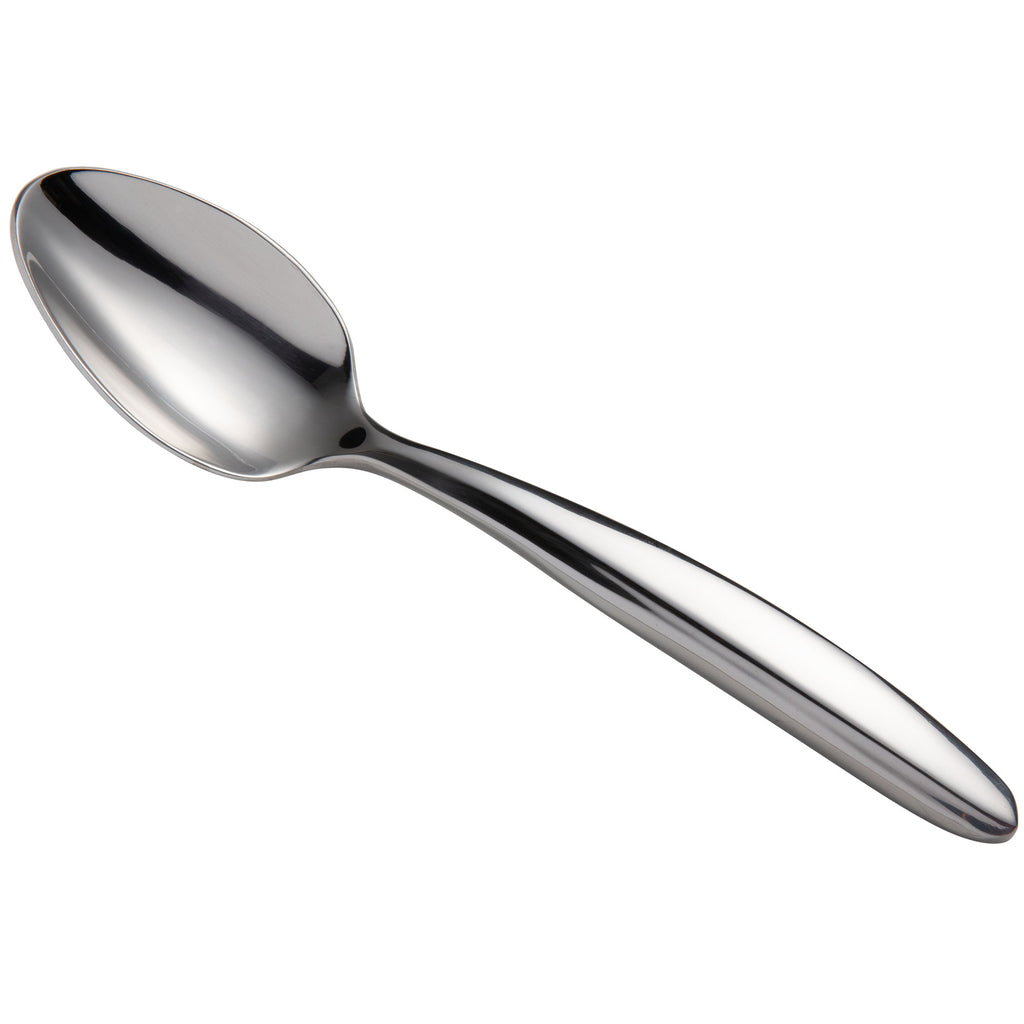 Oneida B636SFTF Glissade 5 3/4" 18/0 Heavy Weight Stainless Steel European Teaspoon - 12/Pack