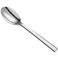 Oneida B678STBF Chef's Table Mirror 9" 18/0 Stainless Steel Heavy Weight Serving Spoon - 12/Pack
