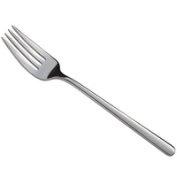 Oneida T673FDIF Quantum 8 1/2" 18/10 Stainless Steel Extra Heavy Weight European Table Fork - 12/Pack