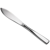 Oneida B443KBVF Tidal 7" 18/0 Heavy Weight Stainless Steel Solid Handle Butter Knife - 12/Pack