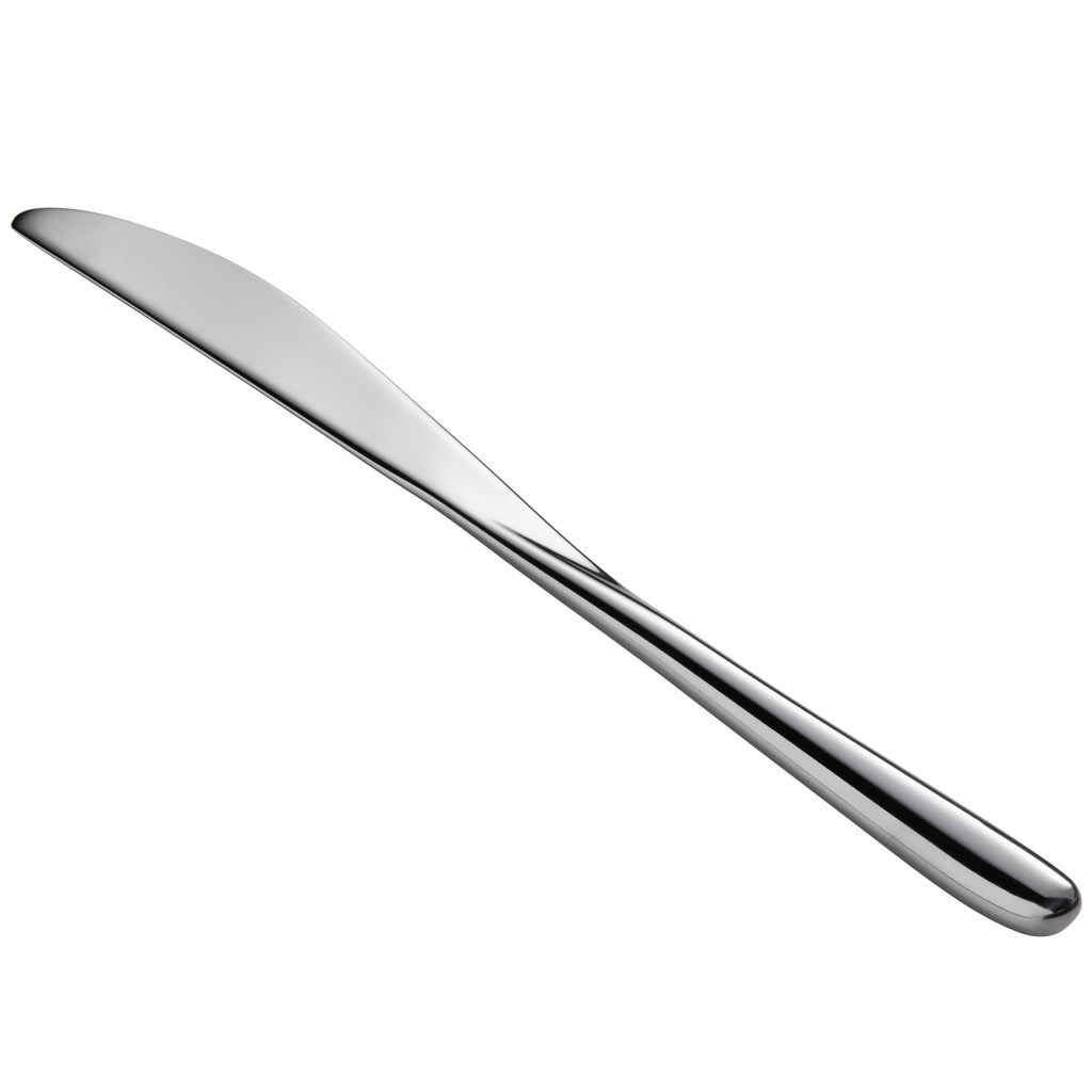 Oneida T673KSBF Quantum 7" 18/10 Stainless Steel Extra Heavy Weight Butter Knife - 12/Pack