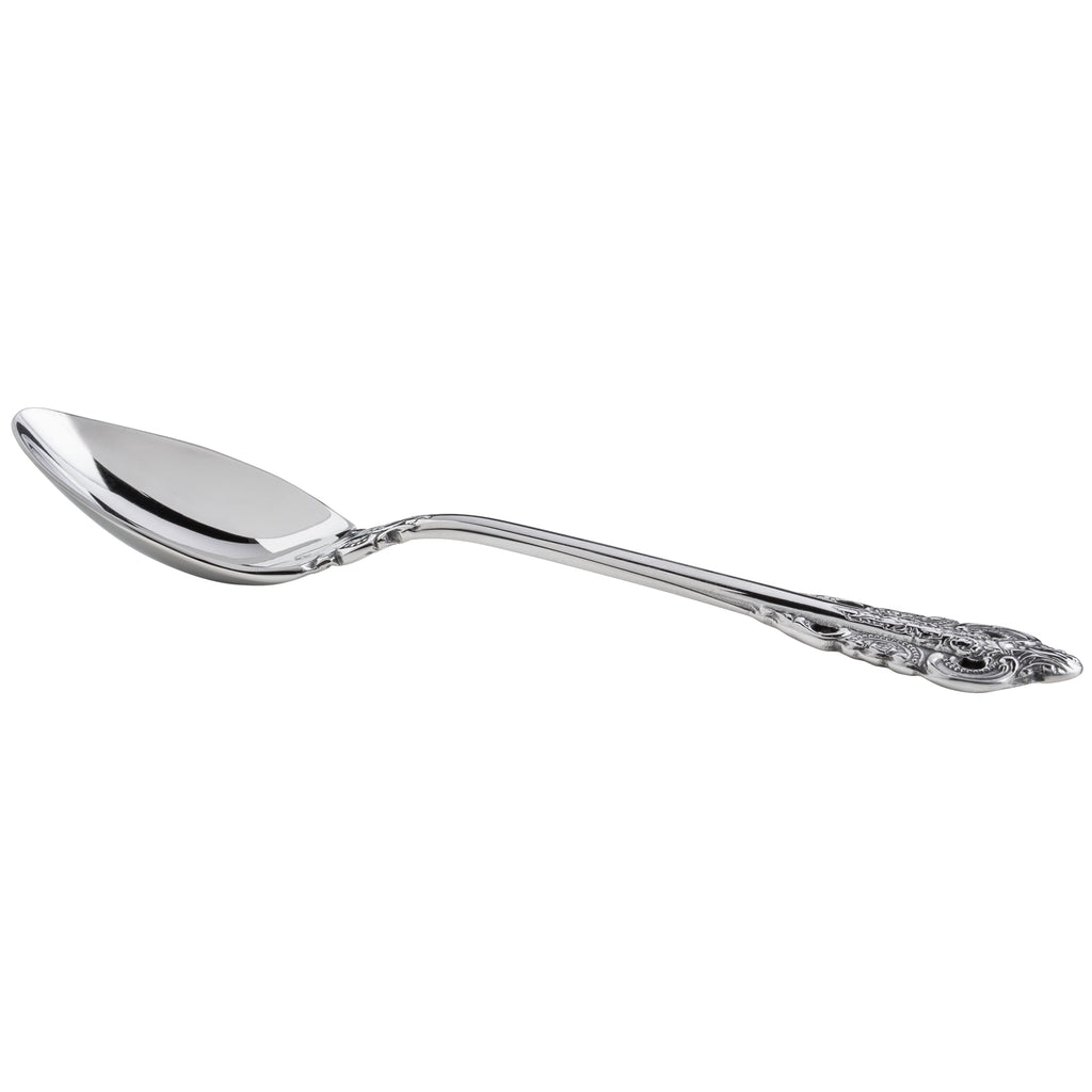 Master's Gauge by World Tableware 935 007 Giovanni 5" 18/10 Stainless Steel Extra Heavy Weight Demitasse Spoon - 12/Pack