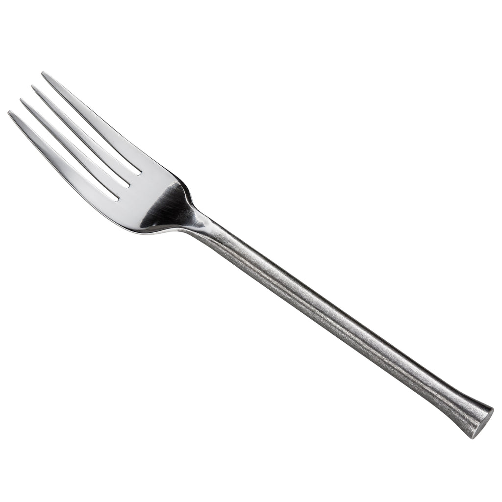Oneida B582FDIF Wyatt 8 7/16" 18/0 Stainless Steel Heavy Weight European Dinner Fork - 12/Pack