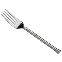 Oneida B582FDIF Wyatt 8 7/16" 18/0 Stainless Steel Heavy Weight European Dinner Fork - 12/Pack