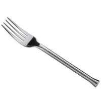 Oneida B582FDNF Wyatt 8" 18/0 Stainless Steel Heavy Weight Dinner Fork - 12/Pack