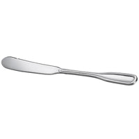 Acopa Saxton 6 5/16" 18/0 Stainless Steel Heavy Weight Butter Spreader - 12/Pack