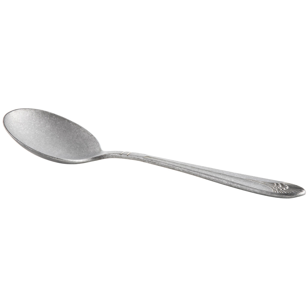 World Tableware 664 016 Vintage Metropolitan 5 3/4" 18/0 Stainless Steel Heavy Weight Bouillon Spoon - 12/Pack